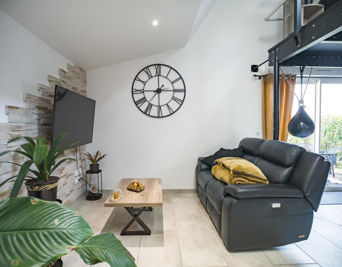 Loft Avec Jardin Et Parking Prive Apartment Troyes Exterior foto